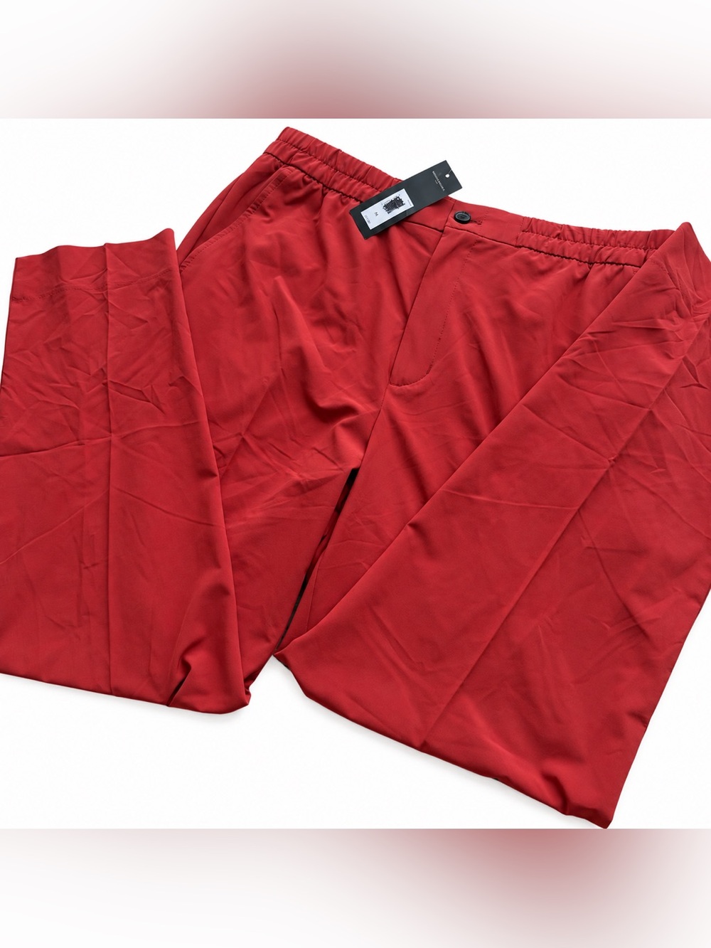 Banana Republic AirStretch Pants Women’s M Red NWT $75